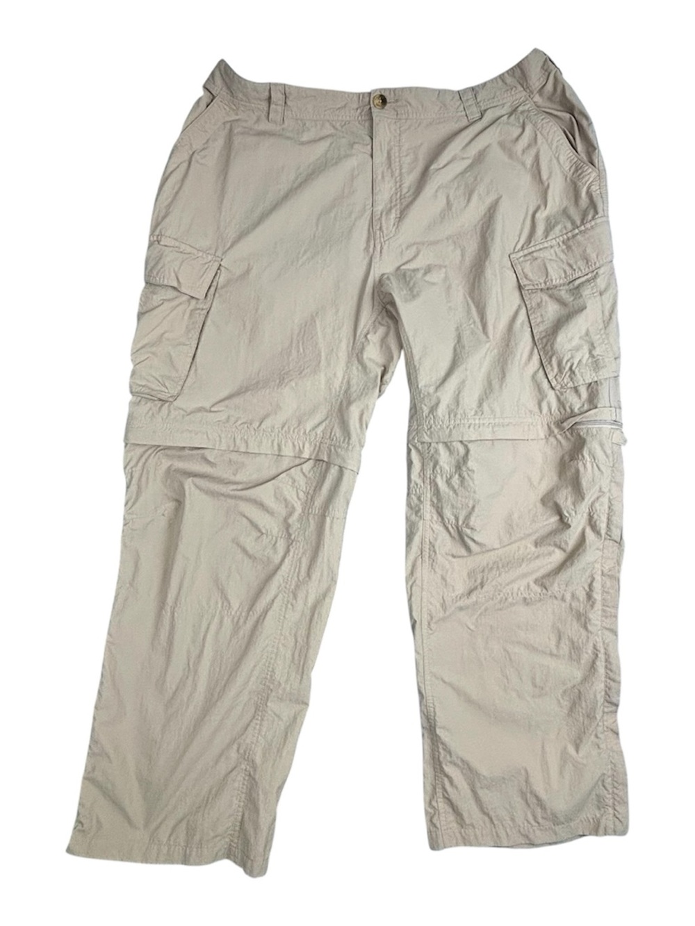 REI Coop Pants Men XXL 30L (Fit 38x29) Beige Classic Sahara Convertible Cargo